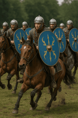 Rímska jazda v útoku