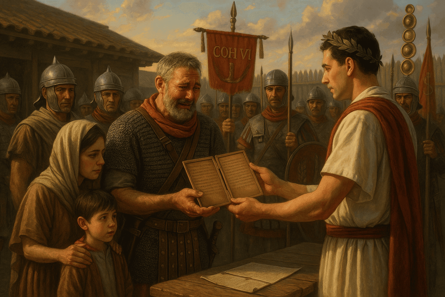 Honesta missio - čestné prepustenie z vojenskej služby.